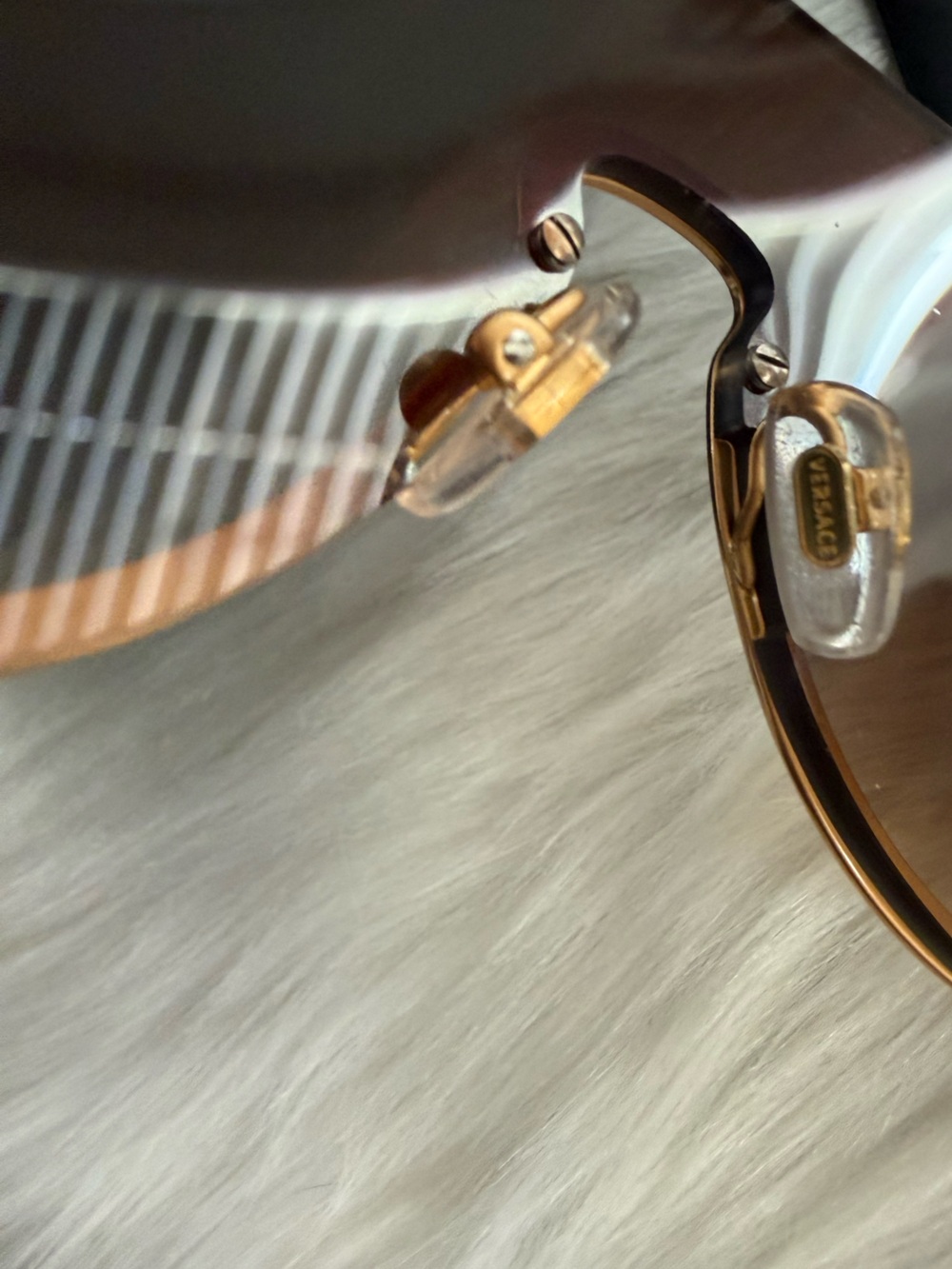 Versace Gold Sunglasses - Picture 10 of 10